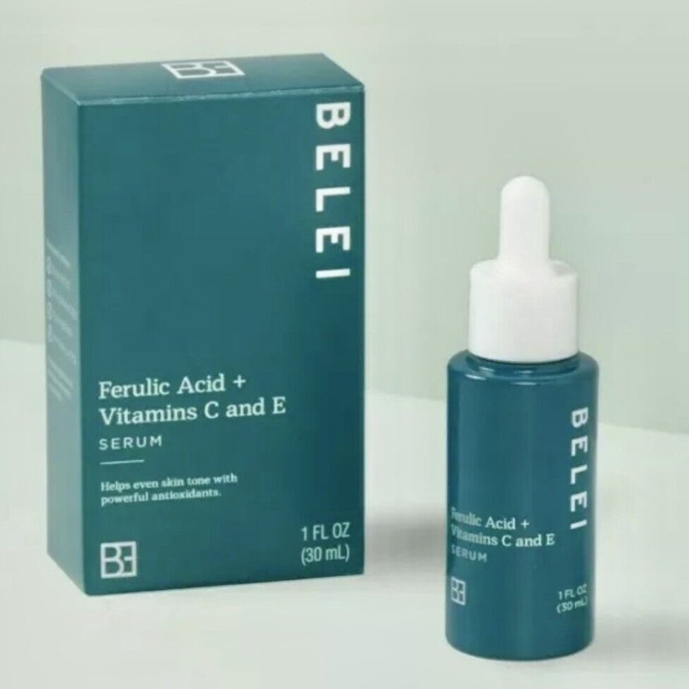 2 Count- 1 oz Belei Ferulic Acid + Vitamins C and E Serum 30mL each NEW SEALED